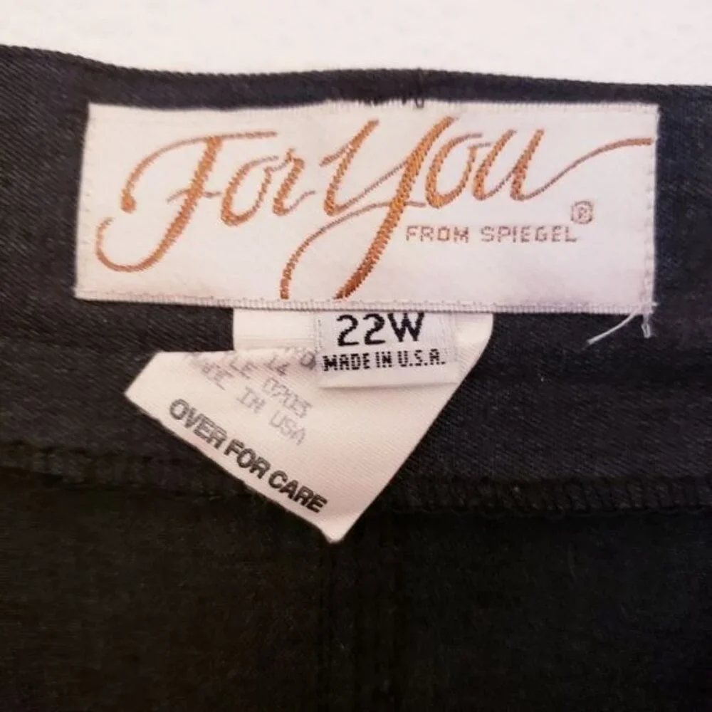 Vintage Button Front Gray Dropped Yoke Maxi Skirt by Spiegel 22W Runs Small EUC